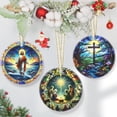 thumbnail image 4 of Adorno Colgante de Nacimiento Touber de Cerámica para Navidad de 9 cm, 4 of 6