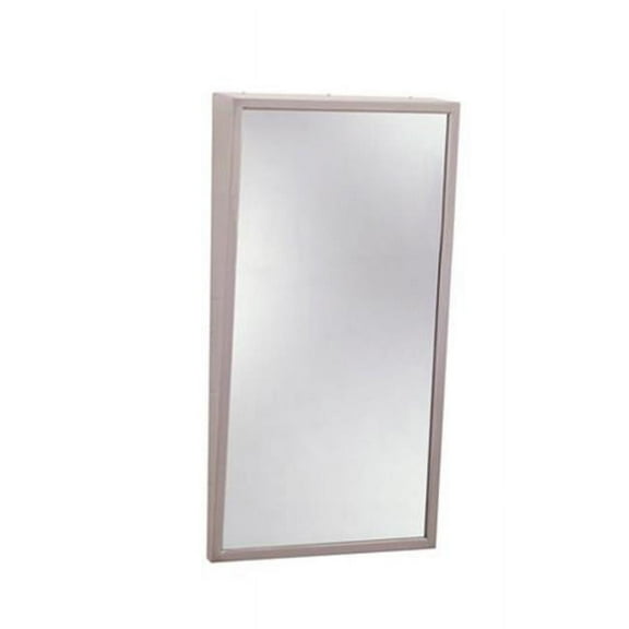Bobrick Washroom BOB2931830 18 x 20 in. Tilt Wall Mirror, Stainless Steel