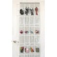 thumbnail image 3 of Organizador de zapatos para colgar sobre la puerta, transparente, con 24 bolsillos, 64'' x 19'', 3 of 4
