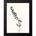 thumbnail image 2 of Holland, J. 12x14 Black Modern Framed Museum Art Print Titled - Ink Botanical Sketch IX, 2 of 5
