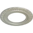 thumbnail image 3 of Ekena Millwork 10 5/8"OD x 5 3/4"ID x 1/2"P Claremont Ceiling Medallion (Fits Canopies up to 7"), Hand-Painted Flash Copper, 3 of 7