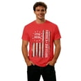 thumbnail image 3 of 250 Anniversary USA Shirt Freedom Shirt Men's Tshirts Shirts Short Sleeve T Shirt America Shirt Crew Neck Tee (Red,XL), 3 of 3