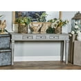 thumbnail image 3 of DecMode 30" x 59" Grey Mahogany Rustic Console Table, 3 of 12