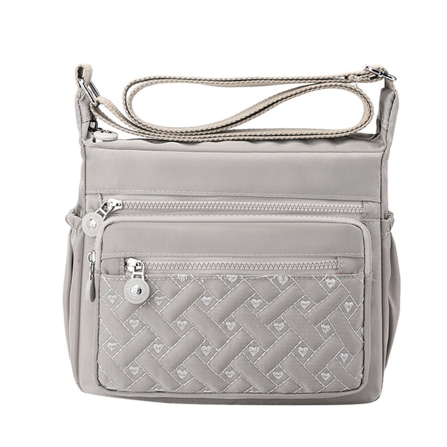 2025 Small Square Bag Soft Extra Large Shoulder Bag Crossbody Leather Bag Spring Nylon Shoulder Bag Model Female Shoulder Bag