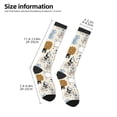thumbnail image 5 of Bingfone Compression Socks For Women And Men Long Socks For Running Athletic Cycling Nurse-Hand Drawn Animals, 5 of 9
