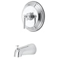 thumbnail image 1 of Kingston Brass KB2631ELTO Bac Robuste 7,13 Po, Chrome Poli, 1 of 1