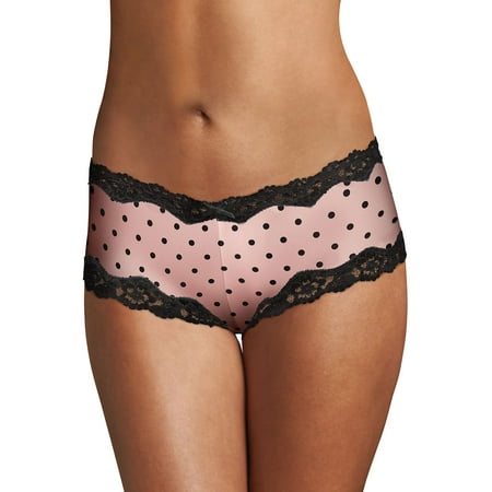Maidenform Hipster Cheeky Microfiber Low Rise Panty Lace Seamless Women s Underwear 40823