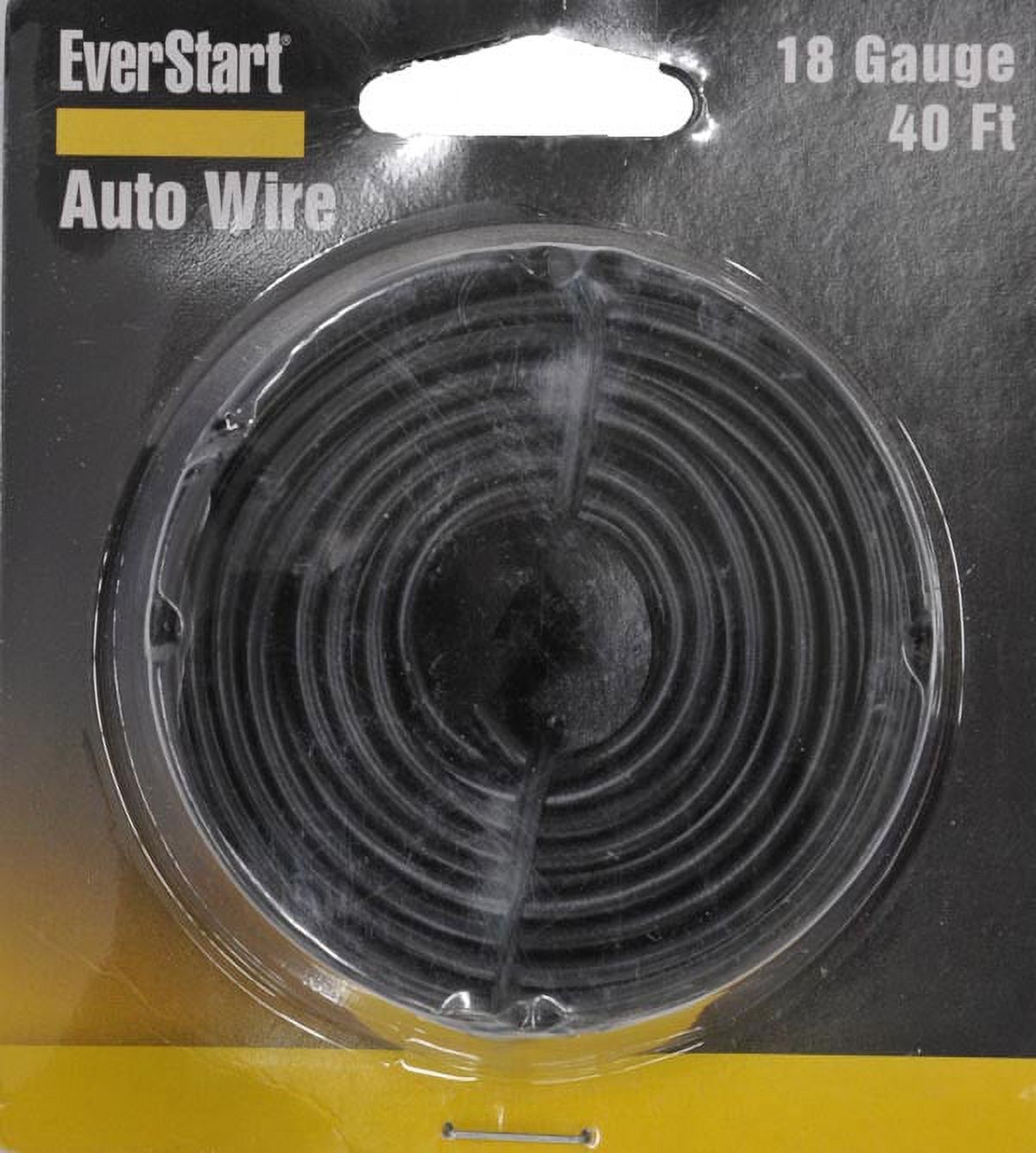Everstart 51651-76-08 18-Gauge 40' Black Primary Automotive Wire - image 2 of 2
