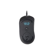 ماوس الألعاب Logitech G403 Hero 25K، Lightsync RGB، خفيف الوزن 87G+10G اختياري، كابل مضفر، أسود