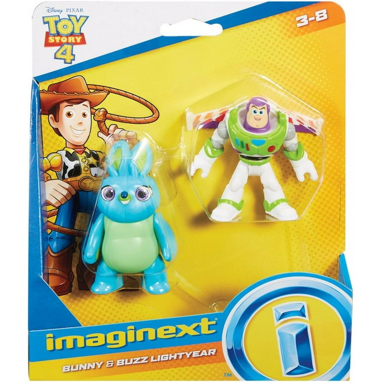 Imaginext figures featuring DisneyPixar Toy Story Bunny Buzz