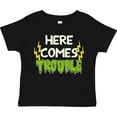 thumbnail image 3 of Inktastic Here Comes Trouble Boys or Girls Toddler T-Shirt, 3 of 5