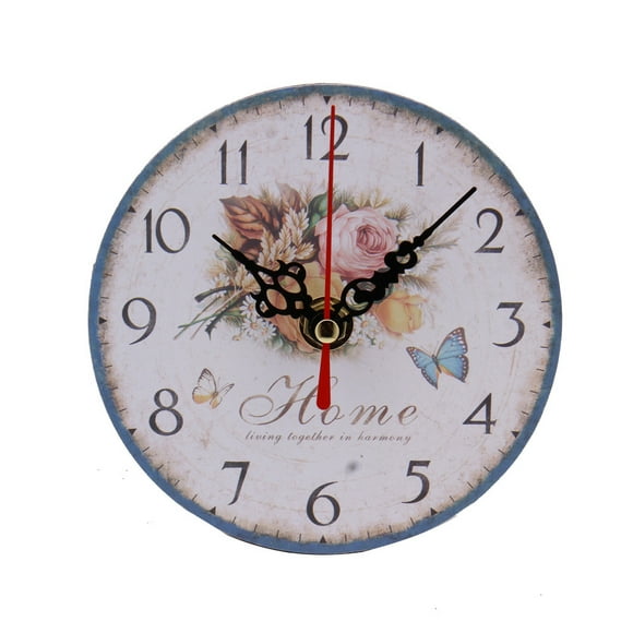 room decor clearance！zanvin Vintage Style Antique Wood Wall Clock for Home Kitchen Office gifts for home decor