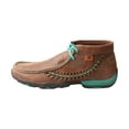 thumbnail image 5 of Women's Twisted X WDM0093 Driving Moc Brown/Turquoise Leather 8 M, 5 of 5