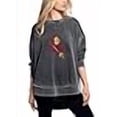 thumbnail image 3 of NCAA Arizona State Sun Devils Womens Pullover Sweatshirt, Charcoal, Medium, 3 of 4