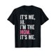 thumbnail image 2 of Soy yo, hola, soy la mamá, soy yo, camiseta retro, camisetas gráficas para hombre, camiseta divertida, algodón, transpirable, cómoda, bricolaje, informal, deportes, regalos de Halloween y Navidad, cam, 2 of 7