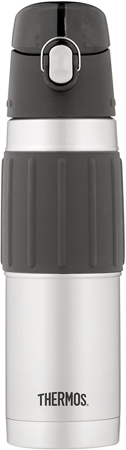 16-ounce Thermos Vacuum Insulated Stainless Steel Commuter Bottle White/Purple 