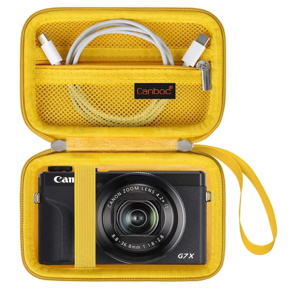 Funda de transporte Canboc para Canon PowerShot G7 X Mark II/III