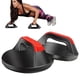 thumbnail image 1 of Soportes para lagartijas con base redonda y agarre ergonómico antideslizante - Ideal para entrenar brazos, pecho y espalda, 1 of 6