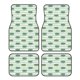 thumbnail image 1 of Balery Cute Crocodile Juego de 4 Alfombrillas para Auto, Revestimientos de Caucho Resistente, Diseño Antideslizante, 1 of 7