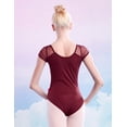 thumbnail image 2 of Daydance Women Ballet Leotards Lace Dance Outfits for Performance, A Size up, 2 of 6