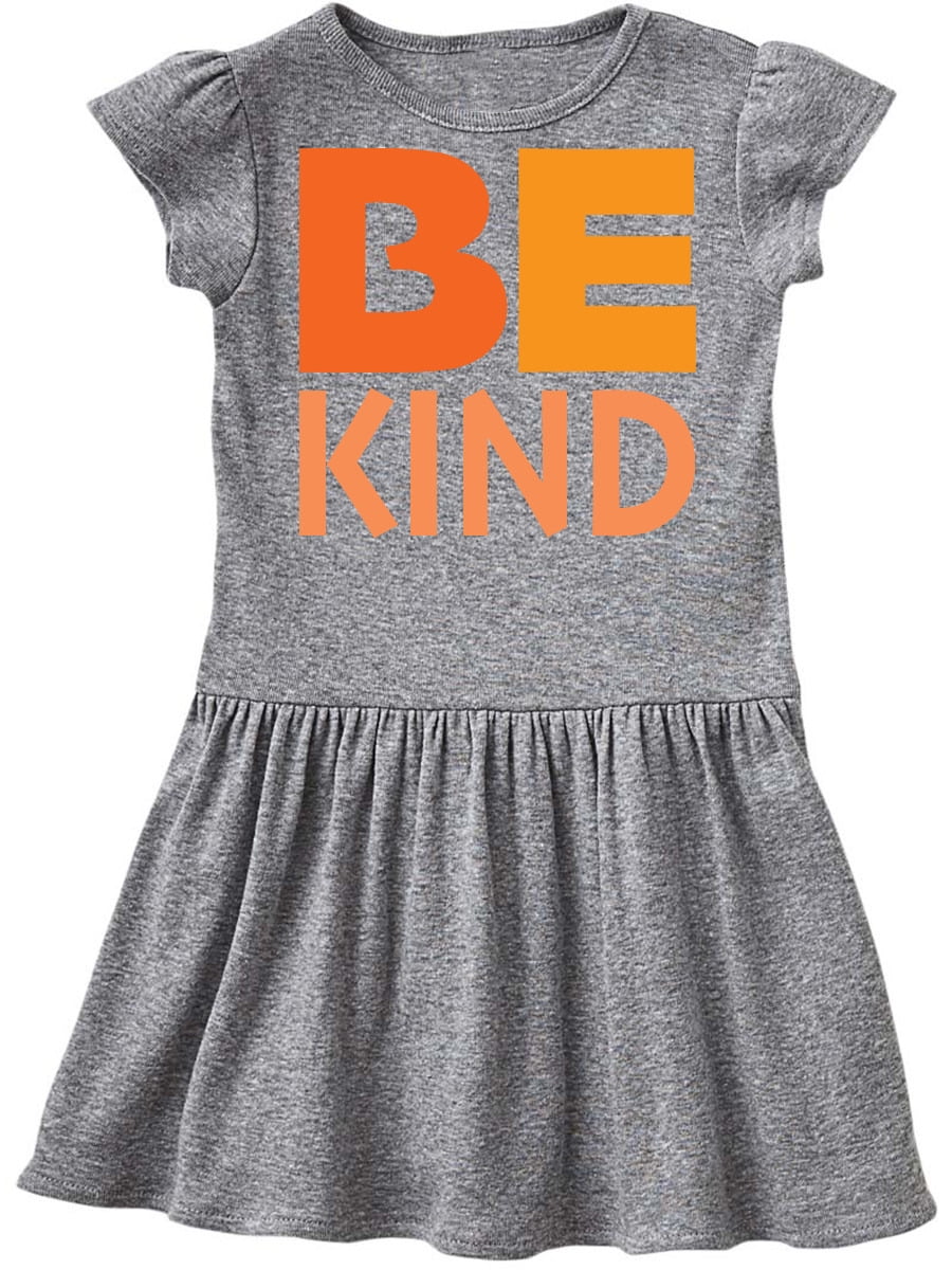 orange infant dress