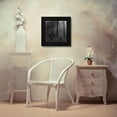 thumbnail image 3 of Jamie Phillip 12x12 Black Modern Wood Framed Wall Art Titled - Forest 2, 3 of 6