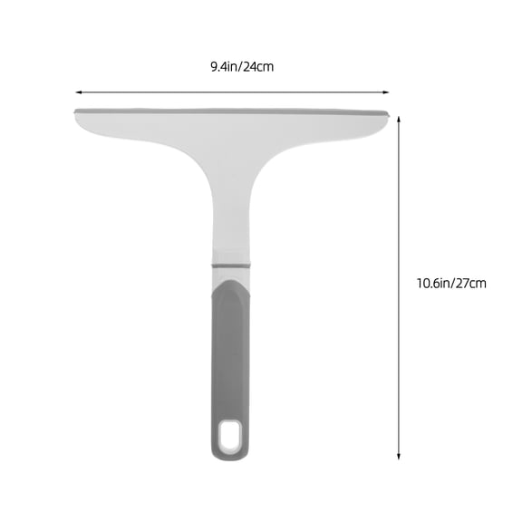HEMOTON Window Squeegee for Shower Glass Doors, Tile Walls, Bathroom Mirrors, Car , Sink Cleaning, Plastic Handle Squeegee