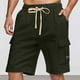 thumbnail image 1 of WILLBEST Pantalones Cortos Cargo de Estilo Casual para Hombre, Cómodos Pantalones Cortos Holgados de Color Sólido para Entrenamiento de Verano y Exteriores, 1 of 8