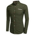 thumbnail image 4 of Coofandy Men's Fashion Slim Fit Dress Shirt Casual Shirt, 4 of 12