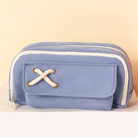 Mohdy Back-To-S-Chool, Pencil Case A, Lake Blue, 1X Pencil Case,