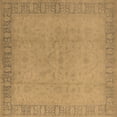thumbnail image 1 of Ahgly Company Indoor Square Oriental Brown Traditional Area Rugs, 8' Square, 1 of 4