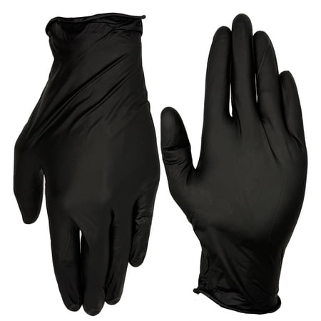 Hyper Tough Disposable Nitrile Gloves, 20-Pack