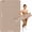 Beige+Black, variant on 4W Extra Large Yoga Mat 6' x 4', 7-Fold TPE Workout Mat, 10mm Thick Extra Wide and Long Exercise Mats for Home Workout(Green+Grey)