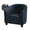 navy blue, variant on HOTBEST Velvet Tub Chair Slipcover High Stretch Club Chair Cover Sofa Couch Cover for Living Room