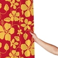 thumbnail image 3 of Sigee Red Vintage Flowers for Waterproof Fabric Shower Curtain 72" W x 72" H for Bathroom Shower Curtain, 3 of 5
