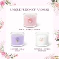 thumbnail image 2 of Set de regalo perfumado Candle CHILLFLAME, paquete de 3 unidades, 195 g, 2 of 7