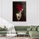 thumbnail image 4 of Cuadro Mujer con Tocado de Flores Marco Plateado Maxigráfica Shop Cuadro Mujer Abstracto, 4 of 4
