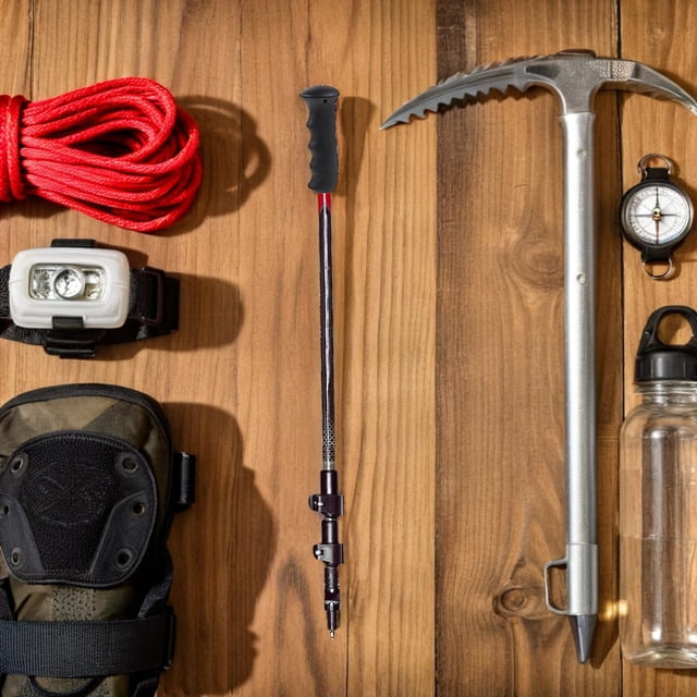 PTOOTP 2Ud Mango De Negro Para Bastón De Trekking Con Agarre Cómodo Y Duradero Para Senderismo