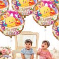 thumbnail image 3 of PMU Happy Easter Basket and Bunny 18 Inch Mylar Foil Balloon Pkg/1, 3 of 7