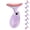 Purple, variant on Red Light Therapy for Face, 7 Color LED Facial Light Therapy Wand for Skin Care at Home Blue Light Therapy Face Massager Tool for Neck (White)