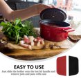 thumbnail image 3 of Mobutofu 2Pcs Multi Purpose Anti Scald Bowl Clip Silicone for Home Users, 3 of 8