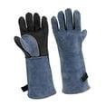 thumbnail image 1 of Guantes de soldadura Guantes de trabajo al aire libre Guantes BBQ Resistente al calor para del almacén con mujeres y hombres, 1 of 8