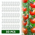 thumbnail image 1 of Un Ensemble Comprend: 50pcs Crochet de Fruit + 50pcs Tige de Tomate Fixation Clip Crochet de Tomate / Tige de Tomate Fixation Clip Achat: Note Lors de la Commande: 50pcs Crochet de Fruit + 50pcs Tige de Tomate, 1 of 7