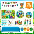 thumbnail image 3 of Number Blocks Party Supplies, 112 Pcs Number Blocks Birthday Decorations & Tableware - Plates Napkins Banners Backgrounds Etc Birthday Decorations, 3 of 7
