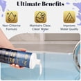 thumbnail image 5 of Sirona 82106 Simply Waterline Control 1 Qt - Chlorine-Free & Bromine-Free + QueBuy Pool Log Book, 5 of 9