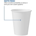 thumbnail image 4 of Solo Disposable Drinking Cup White Paper 8 oz. 50 Ct 378W-2050, 4 of 6