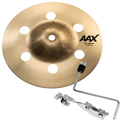 sabian 20805xa 8" aax air splash w/ cymbal mount arm
