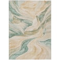 thumbnail image 2 of Addison Rugs Chantille Indoor/Outdoor Transitional Abstract Seafoam Machine Washable Rectangle Rug, 5' x 7'6", 2 of 10