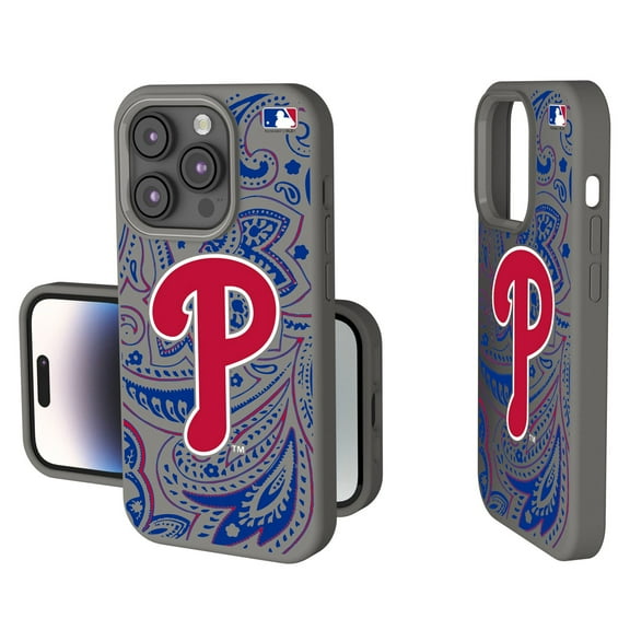 Philadelphia Phillies Paisley iPhone Soft Touch Case