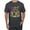 Charcoal, variant on Colorful Majestic Neon Atric Wolf | Dean Russo Art Animal Lover Men's T-Shirt, Neon Pink, 3XL